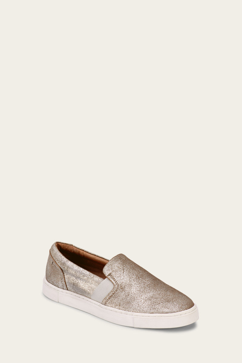 Frye Ivy Slip On 7.5 US Pewter