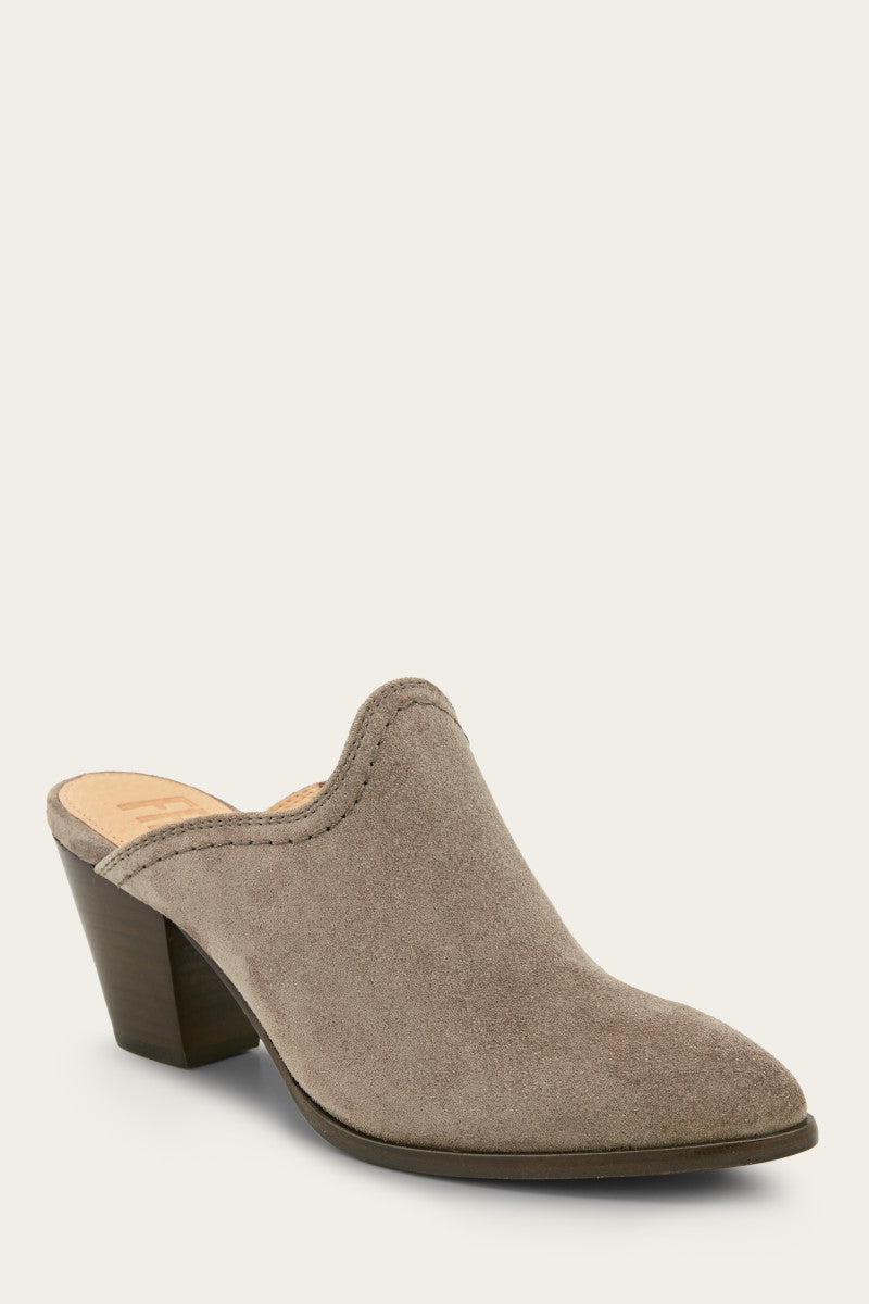 Frye leather mules on sale