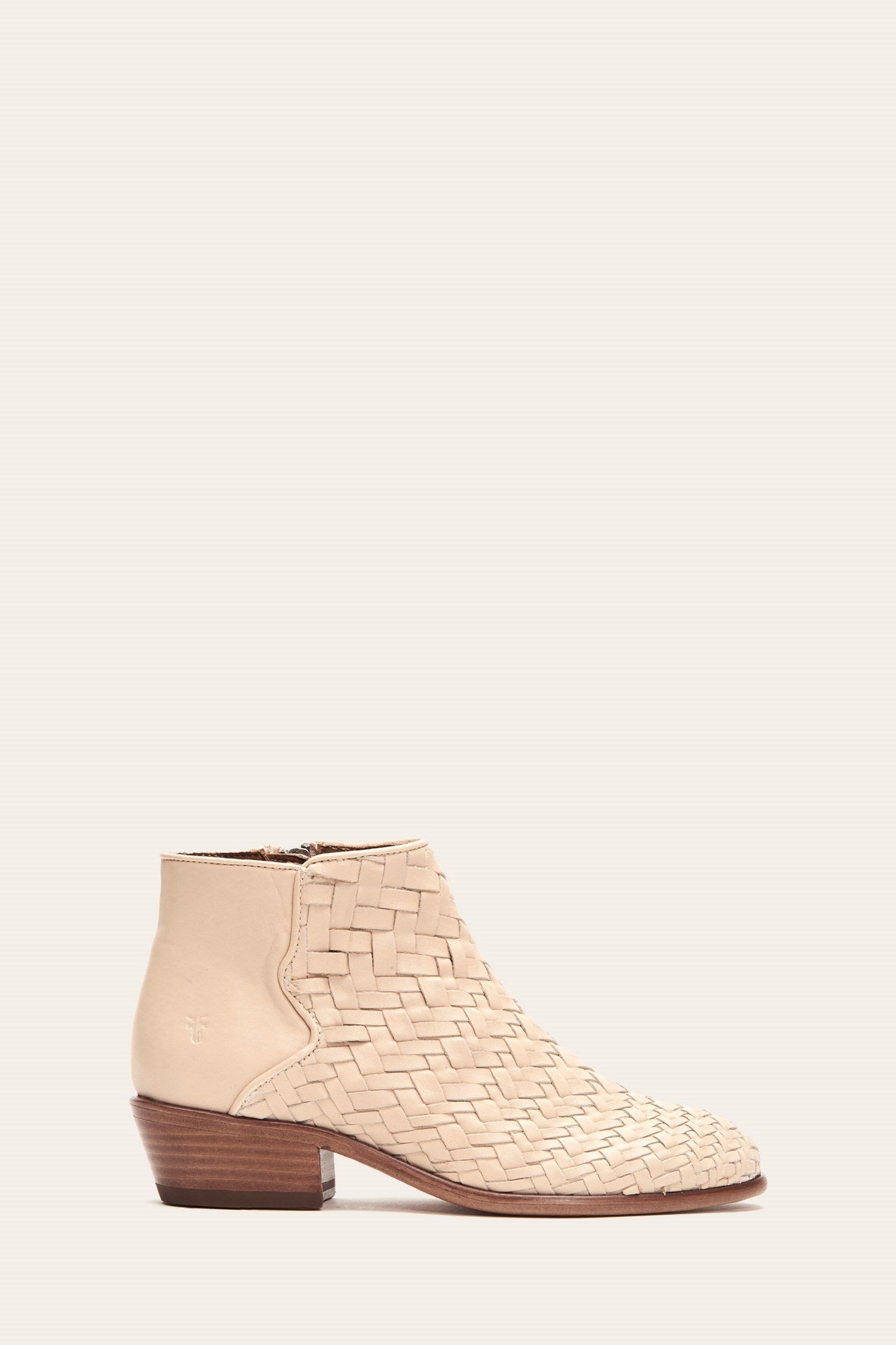 White store woven booties