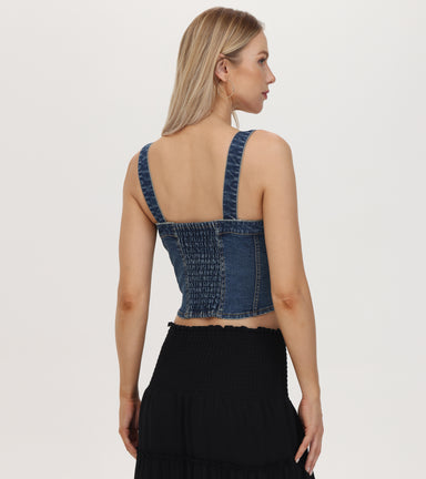 Denim Bustier