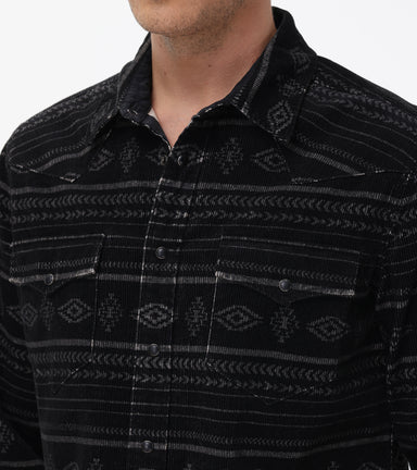 Southwestern Jacquard Shirt