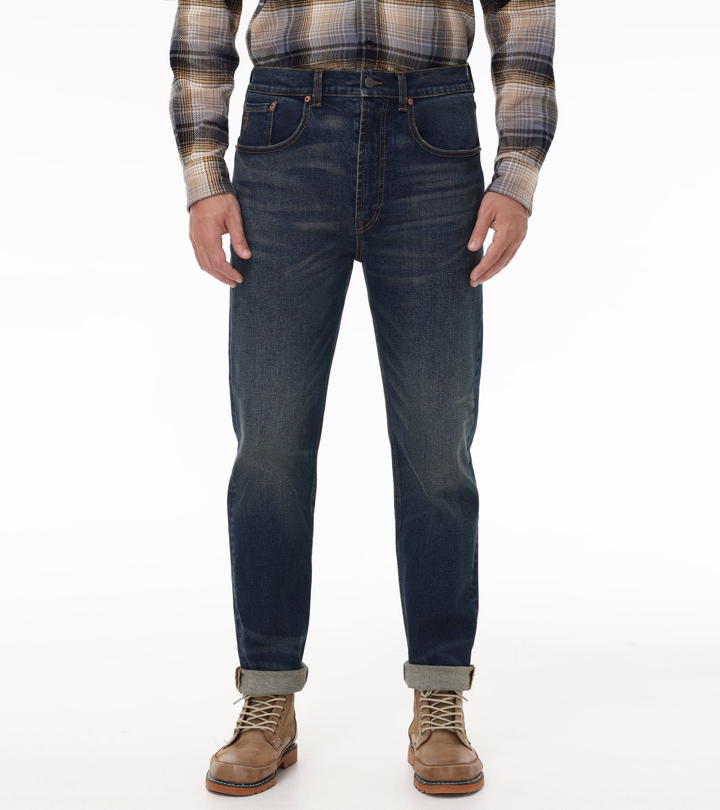 Straight Slim Jeans In Austin Wash