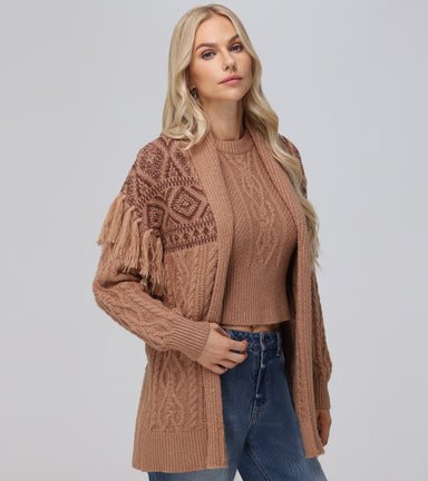 Southwestern Cable Cardigan