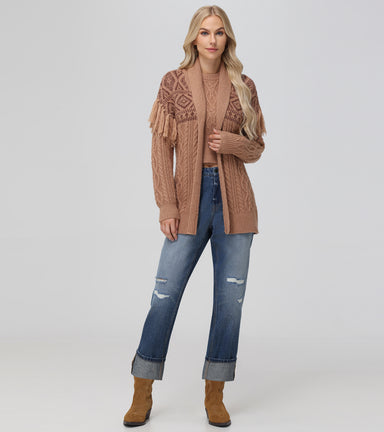 Southwestern Cable Cardigan