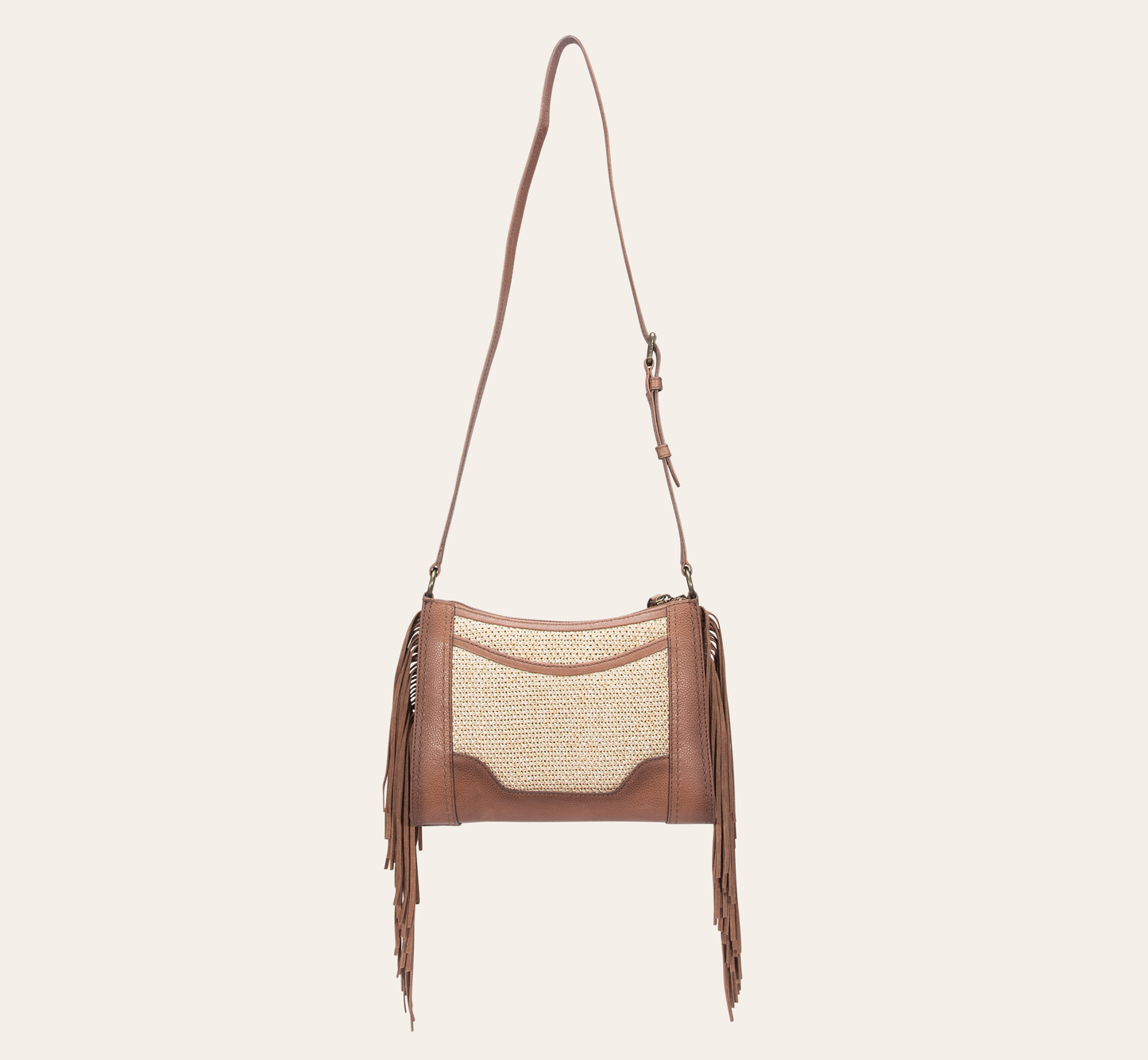 Ava Raffia Crossbody