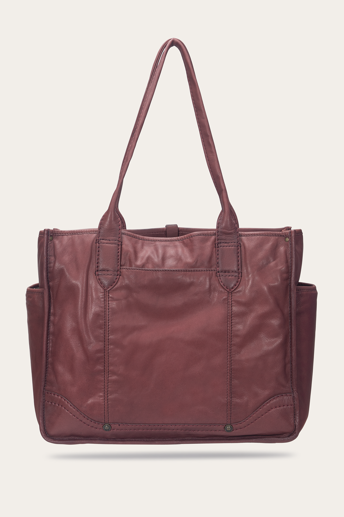 Frye Campus Tote Burgundy