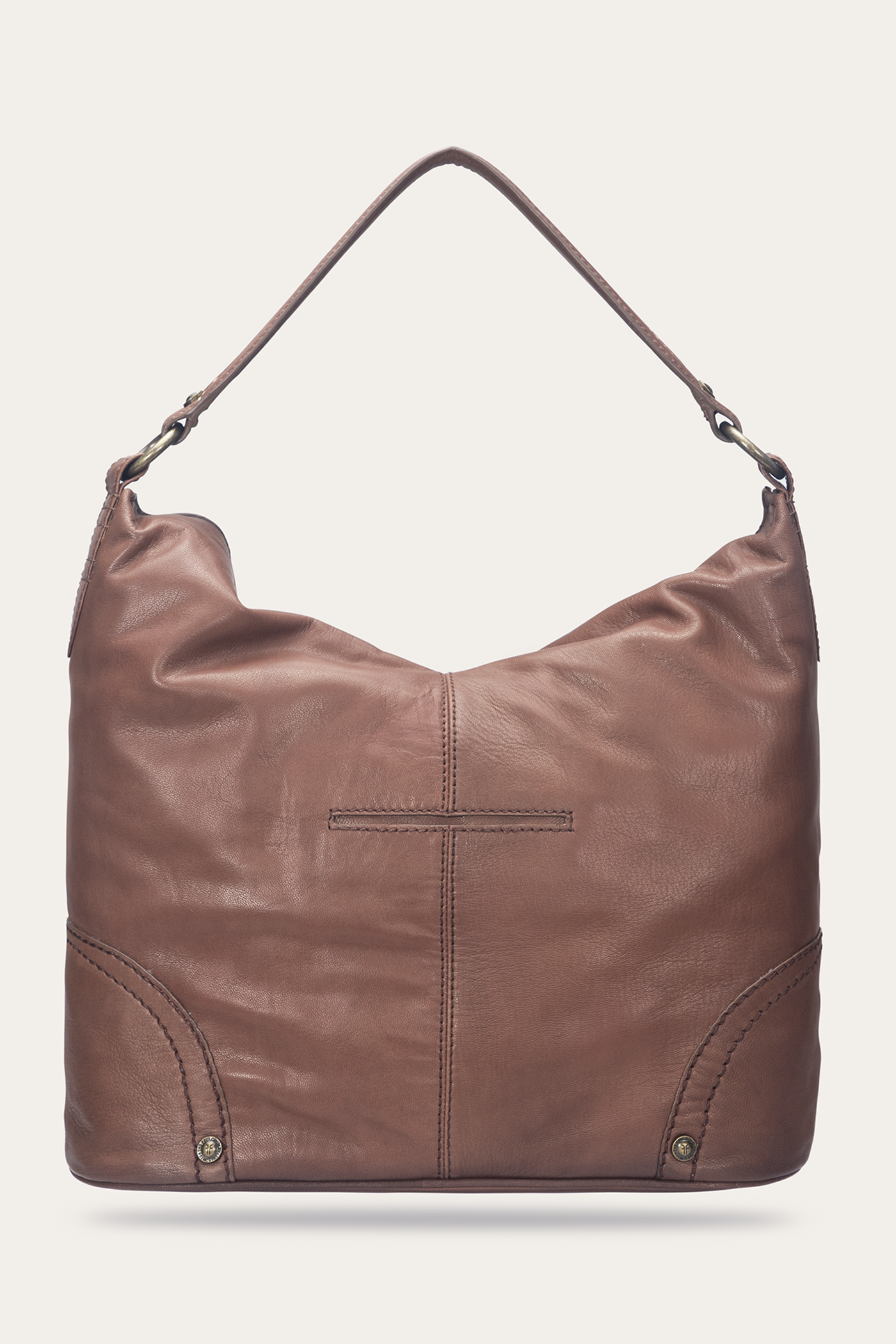 Frye leather side pocket hobo online