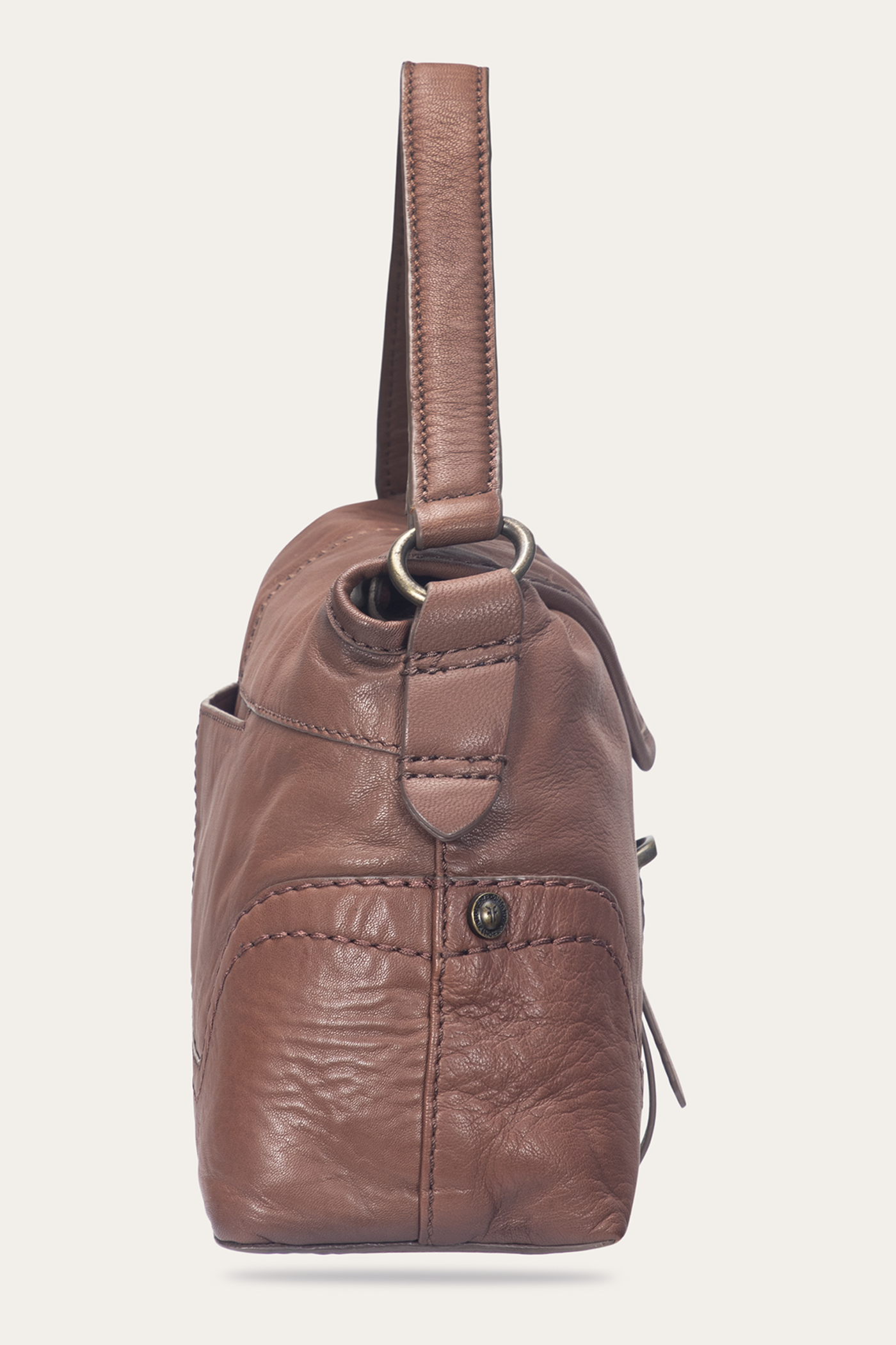 Frye Campus Shoulder Cognac