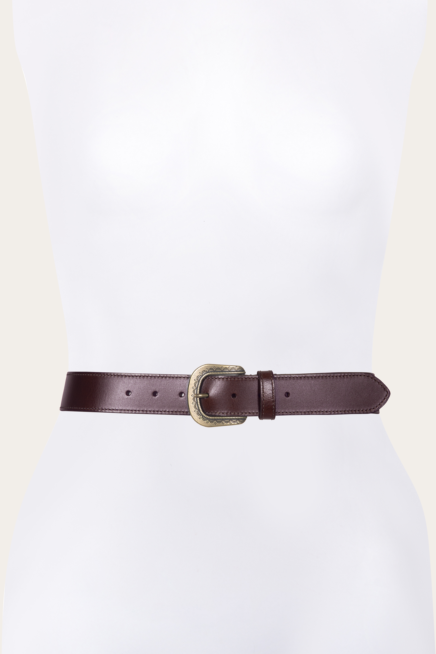 38mm Belt With Engraved Buckle