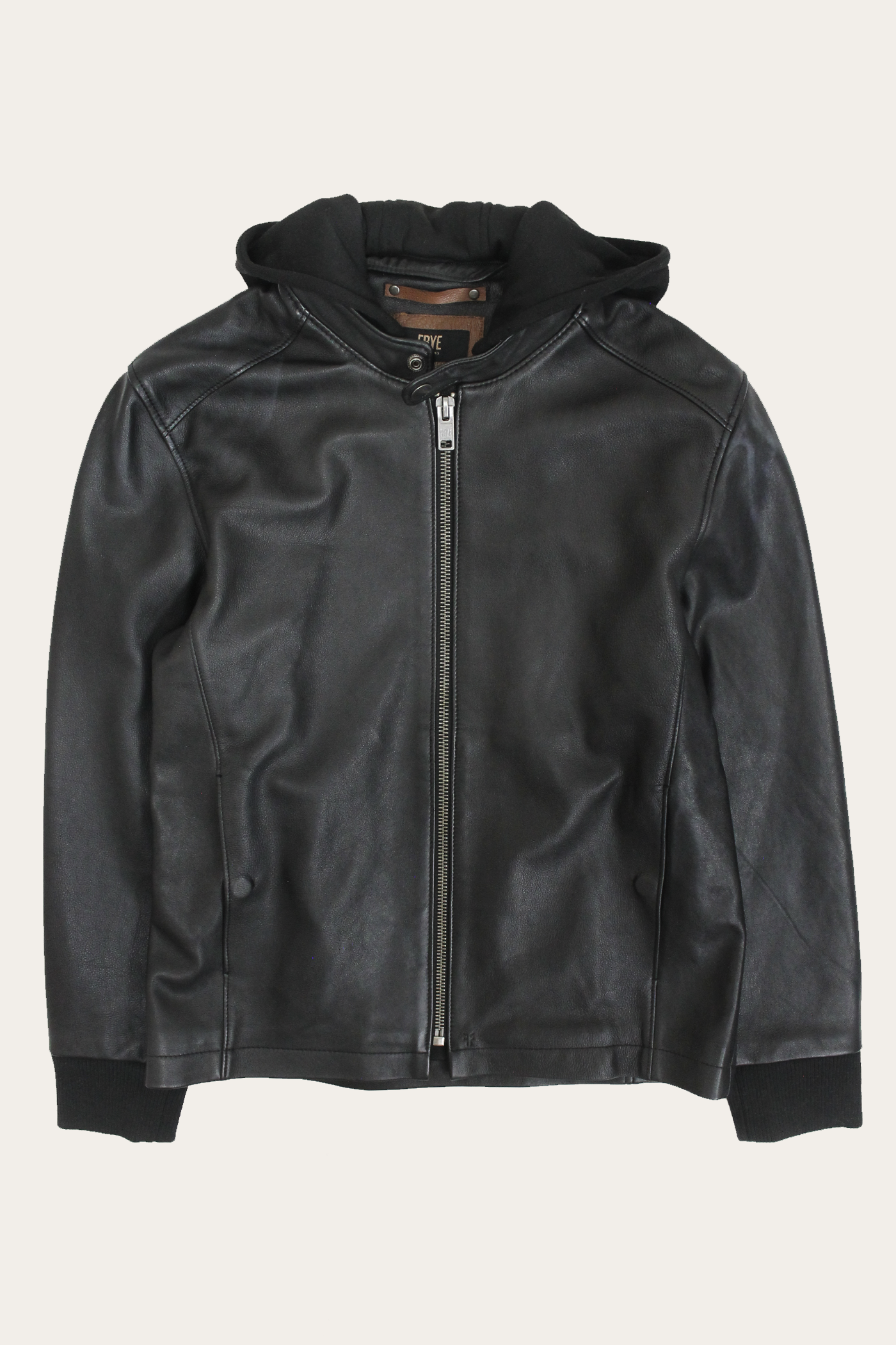 Modern Racer Jacket With Hood