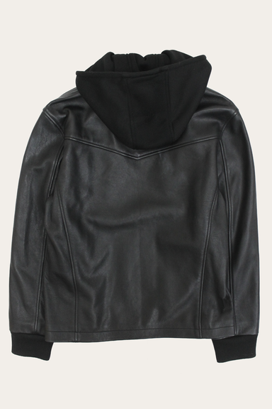 Modern Racer Jacket With Hood