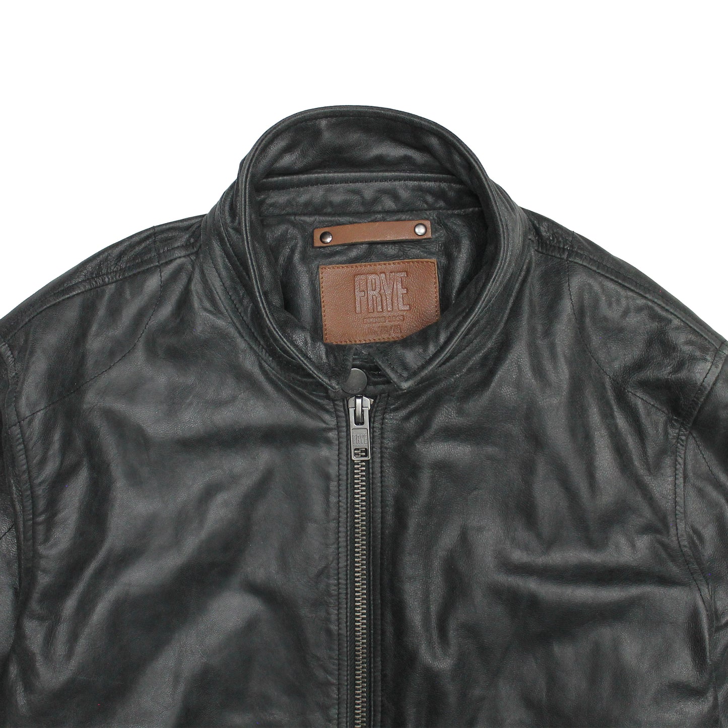 Frye leather jacket mens hotsell