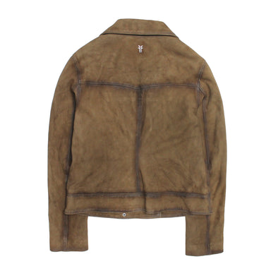 Frye Dark Taupe Biker Jacket