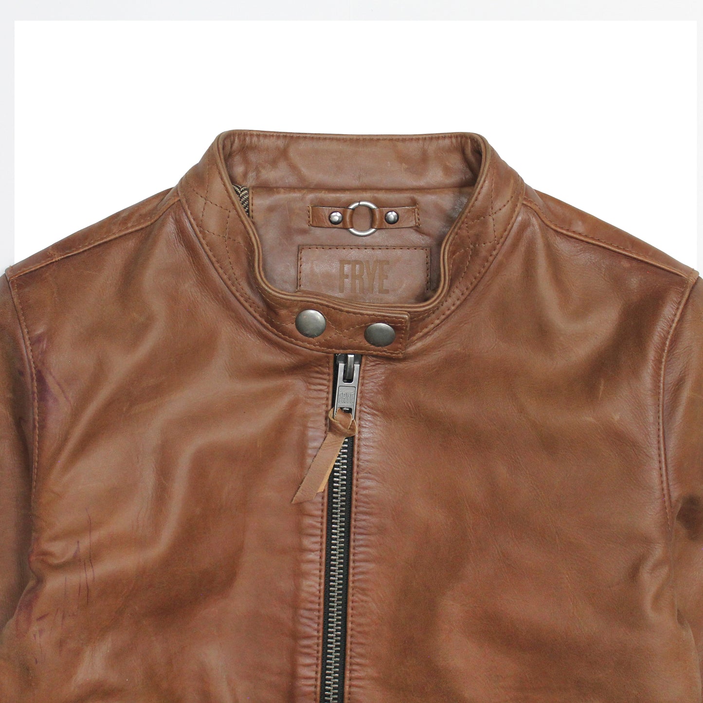 Frye Tobacco Cafe Racer Jacket