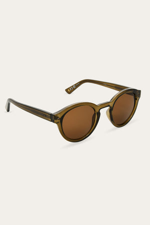 Blake Crystal Green Sunglasses