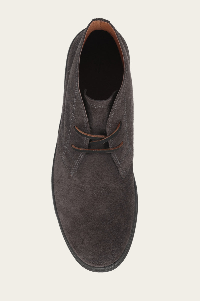 Astor Chukka - Charcoal - Top Down