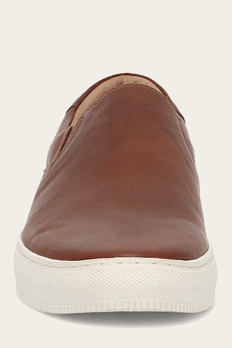 Astor Gore Slip On - Caramel - Front