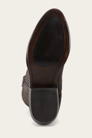 Billy Pull On Deco Stitch - Bourbon - Sole