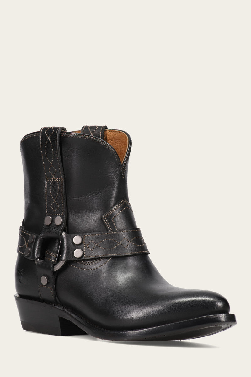 Frye harness boots women's short on sale