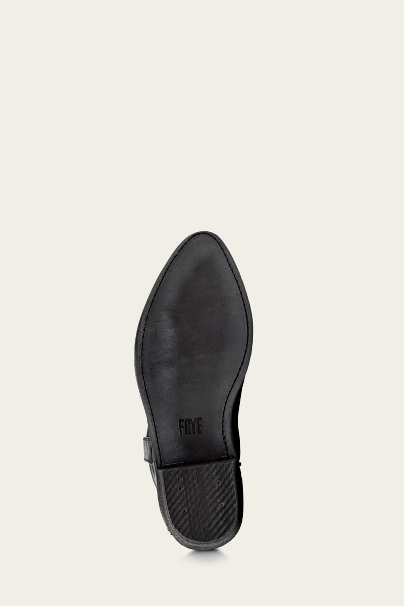 Billy Short - Black Ostrich - Sole