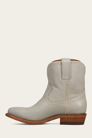 Frye white booties hotsell