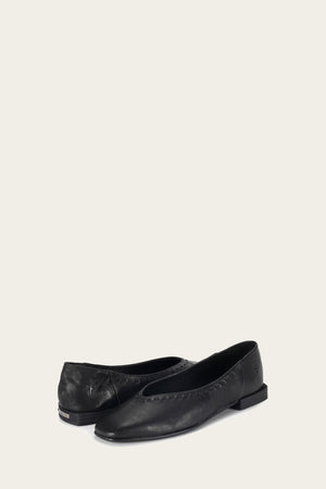 Claire Flat - Black - Pair