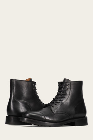 Dylan Cap Toe Lace Up - Black - Pair