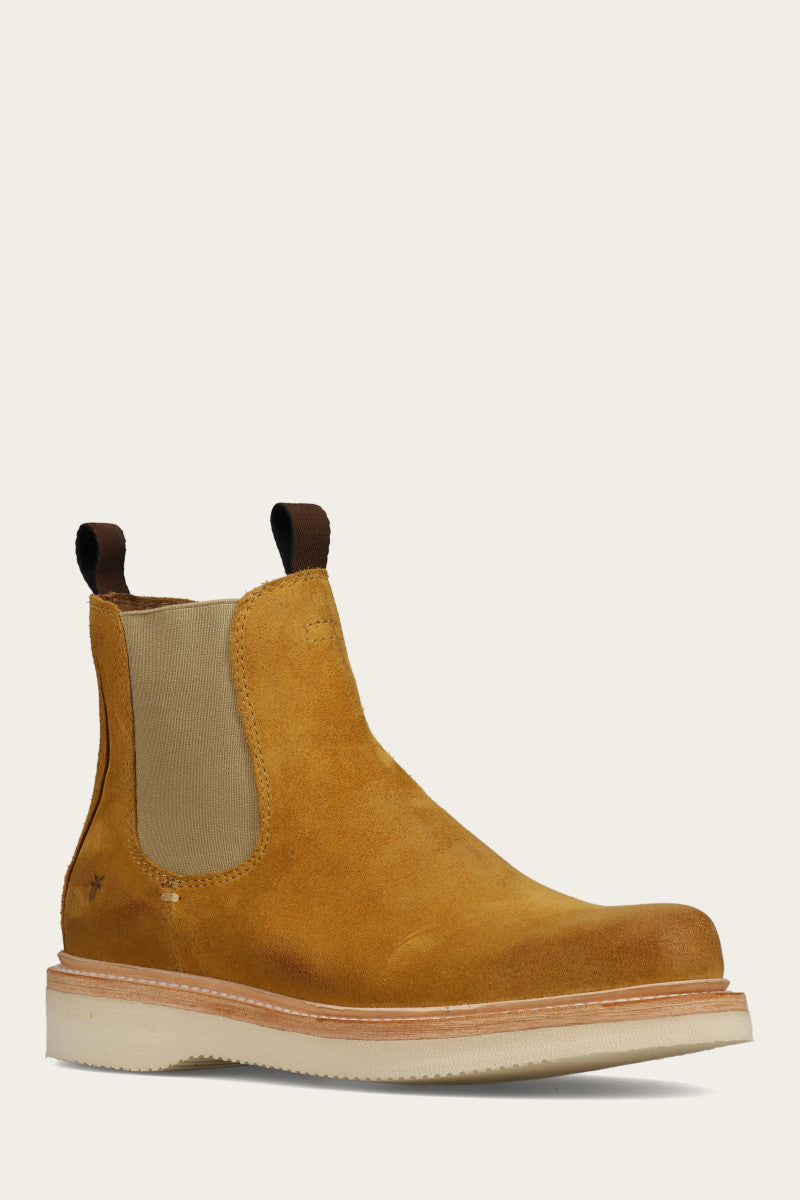 Men's wedge sole chelsea boots on sale