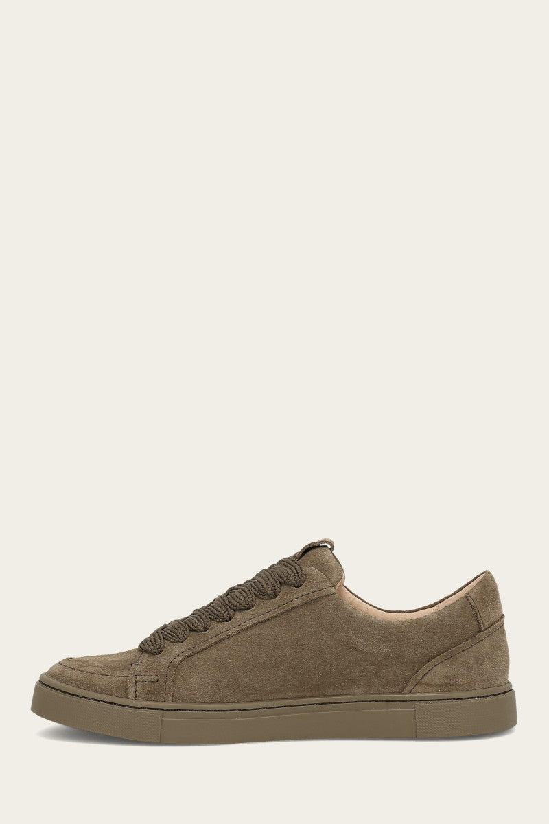 Ivy Court Low Lace Sneaker - Moss - Inside