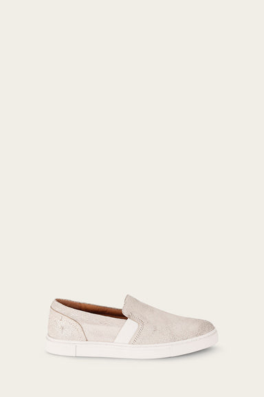 Ivy Slip On - Cream - Outside