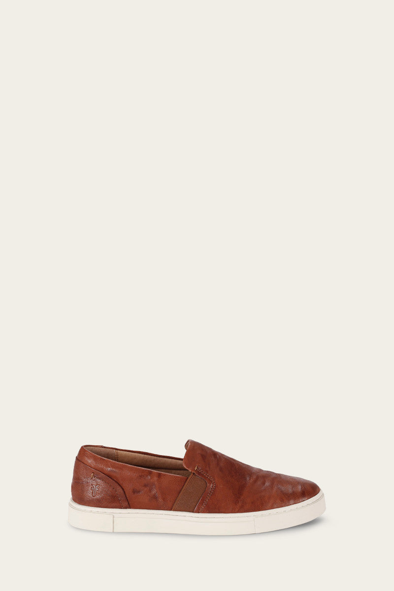 Ivy Slip On - Cognac - Outside