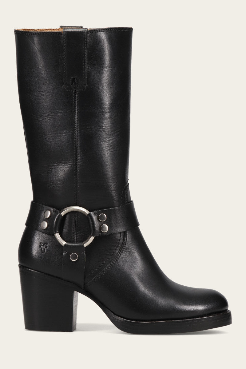 Black frye booties best sale