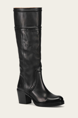 Frye tall clearance black boots