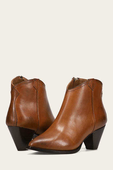 June Western Shootie - Caramel - Pair