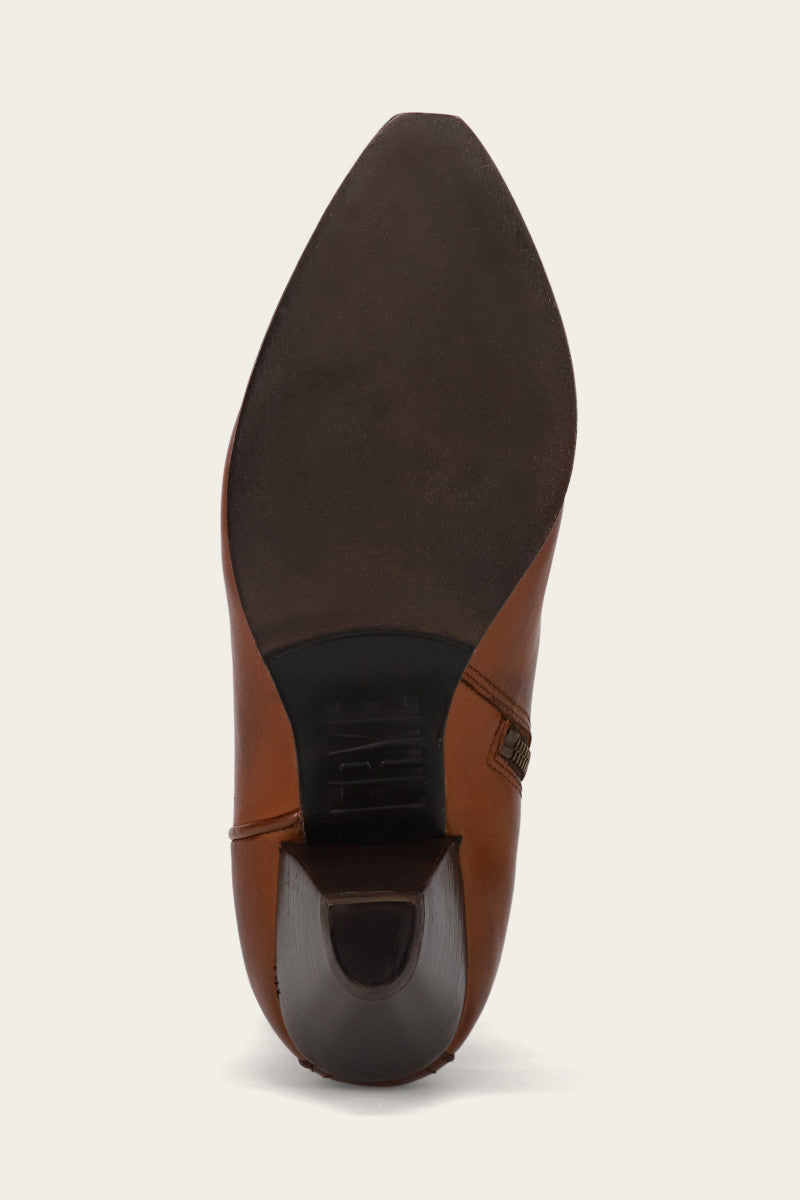 June Western Shootie - Caramel - Sole