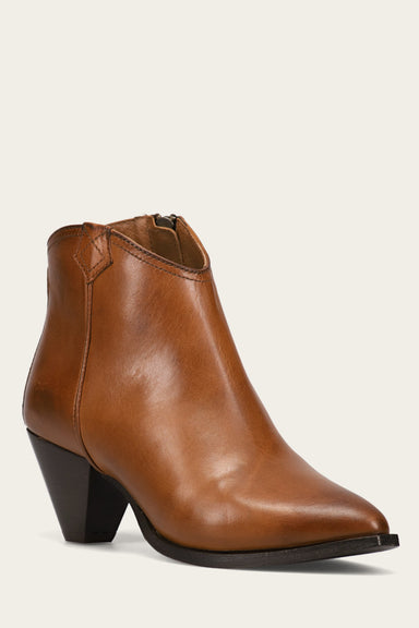 June Western Shootie - Caramel - Hero