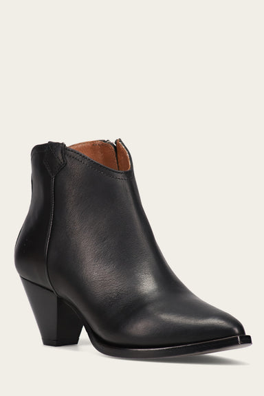 June Western Shootie - Black - Hero