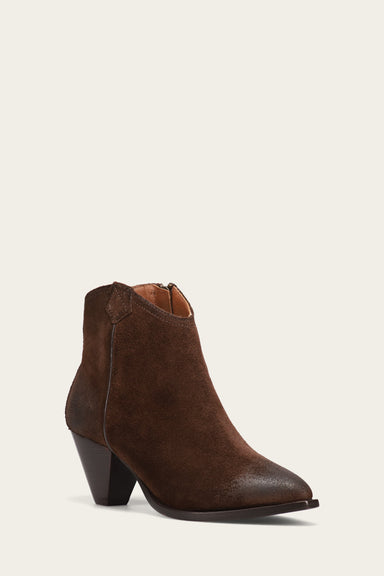 June Western Shootie - Chocolate - Hero