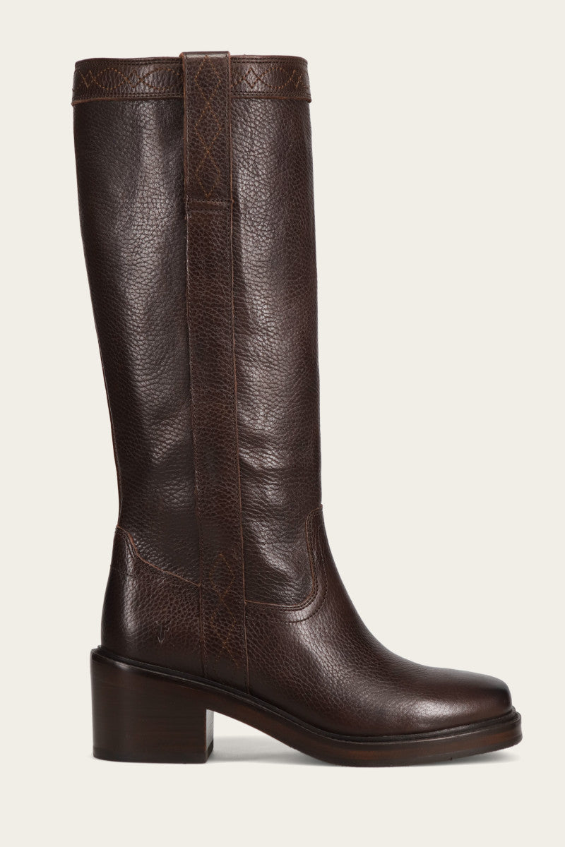 Brown and black boots wide calf hotsell