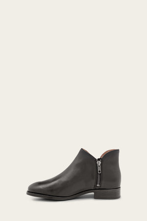 Frye black suede booties deals