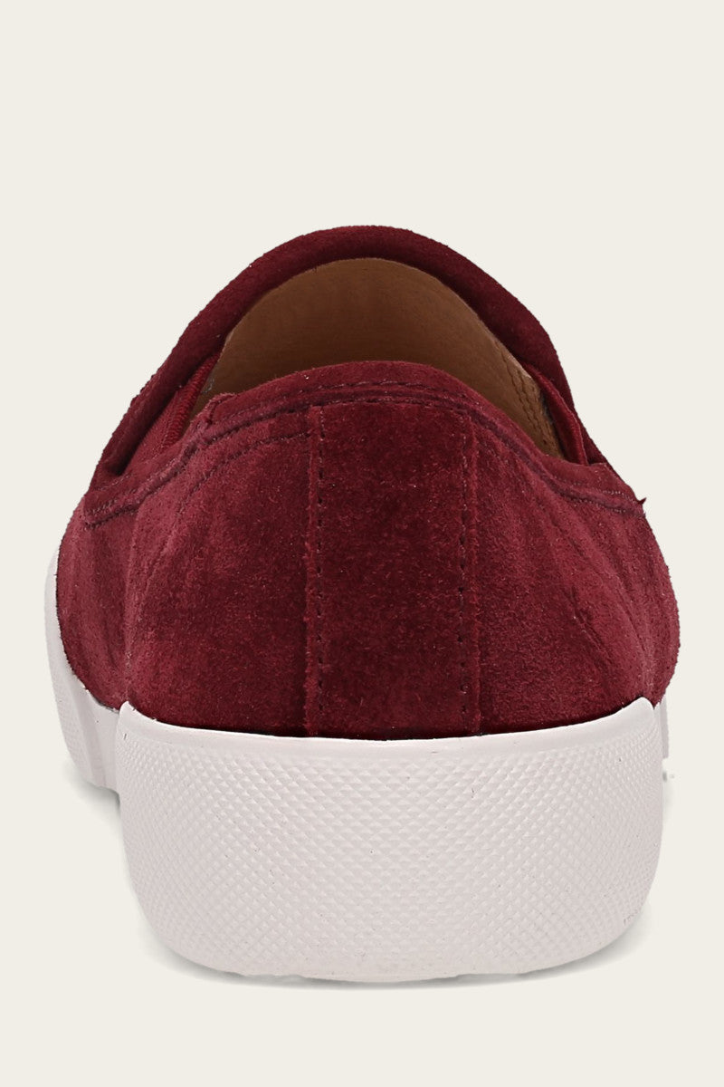 Mia Slip On - Wine - Back