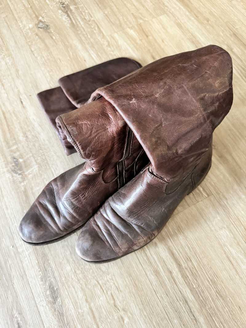 Frye shirley best sale otk wide calf