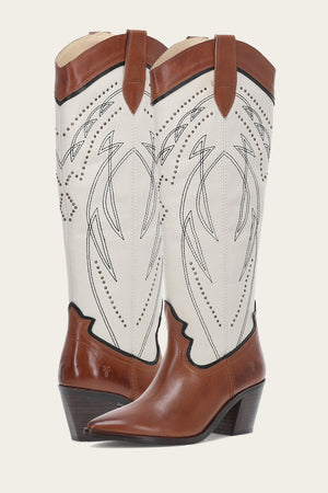 Sara Western Tall Stud - Cinnamon Ivory - Pair