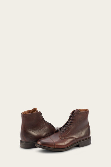 Seth Cap Toe Lace Up - Brown - Pair