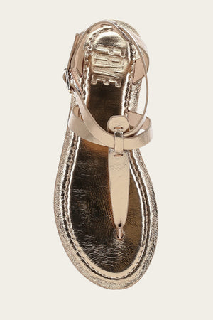 Taylor Sandal - Dark Gold - Top Down