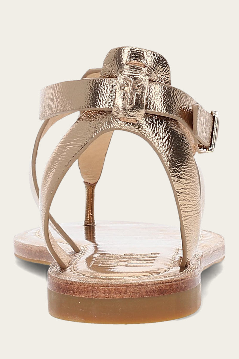 Taylor Sandal - Dark Gold - Back