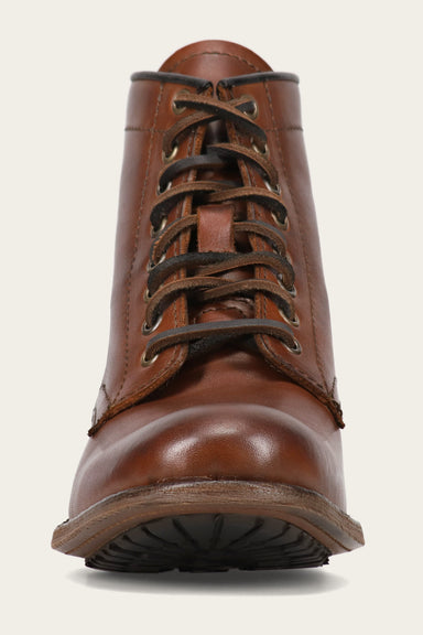 Tyler Flex Lace Up - Cognac - Front