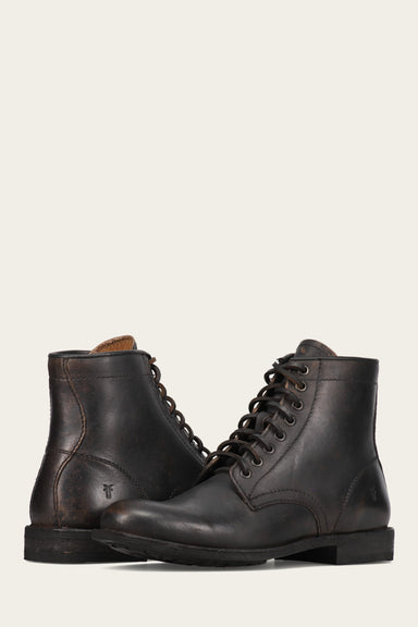 Tyler Flex Lace Up - Antiqued Black - Pair