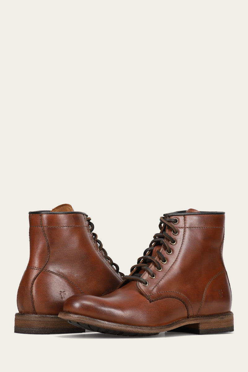 Tyler Flex Lace Up - Cognac - Pair