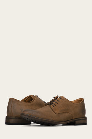 Tyler Flex Oxford - Bark - Pair